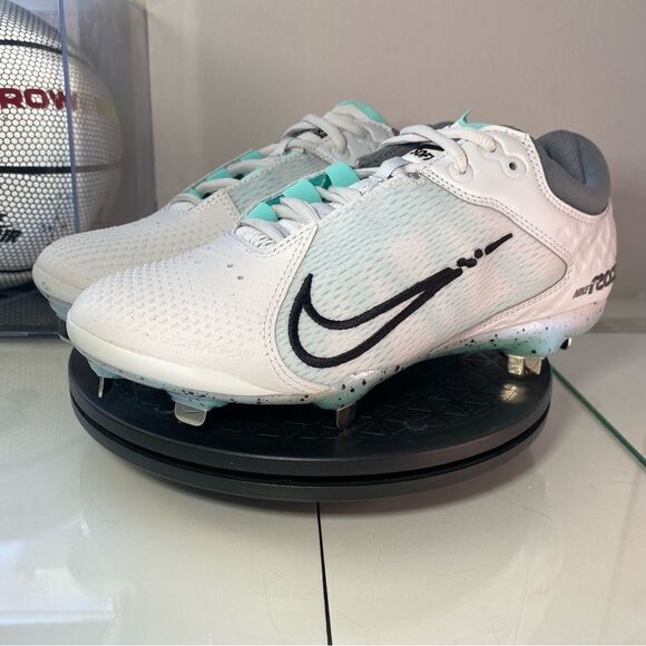 🆕 Nike Wmns Hyperdiamond 4 Elite 'Photon Dust Dynamic Turquoise'	- Womens 8 - Picture 1 of 12
